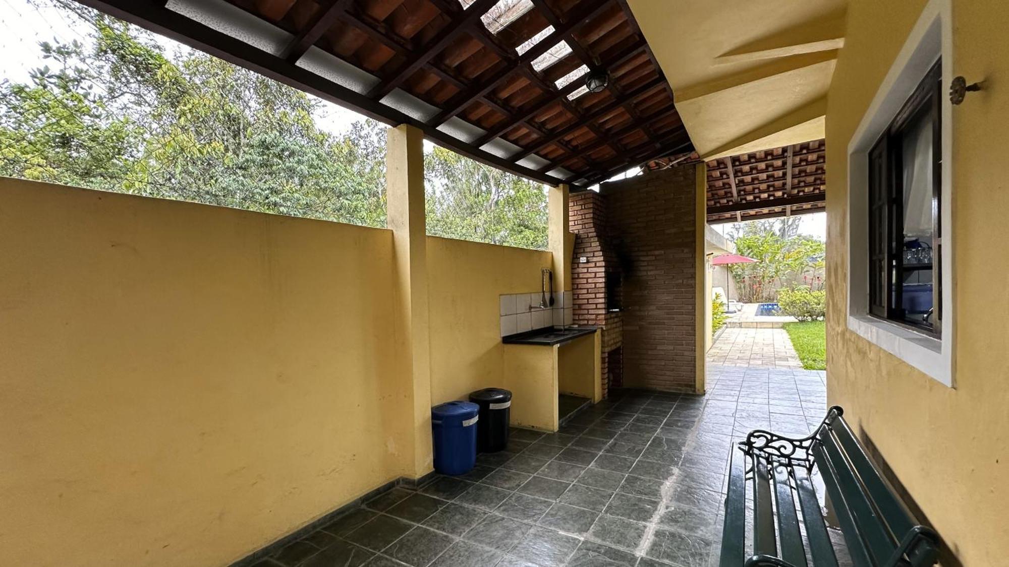 Casa C Piscina A 700M Da Praia De Caraguatatuba Sp Exteriér fotografie